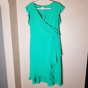 NWT a.n.d e a w y Green Dress Size XL